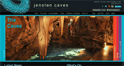 Desktop Screenshot of jenolancaves.org.au